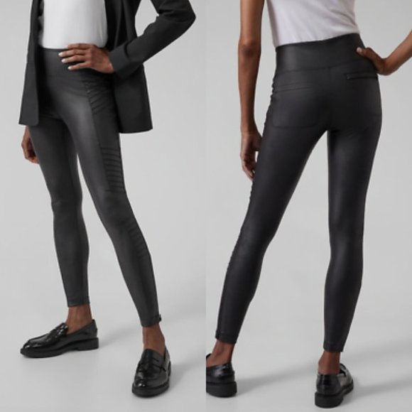 Athleta Pants & Jumpsuits Athleta Delancey Gleam Moto Tight